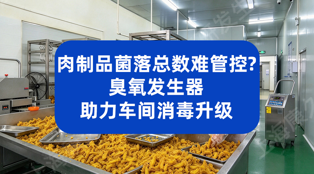 肉制品菌落总数难管控？臭氧发生器助力车间消毒升级